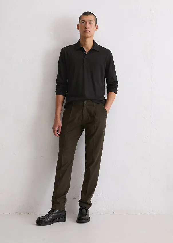 Поло с длинными рукавами Marc o'Polo - фото 3