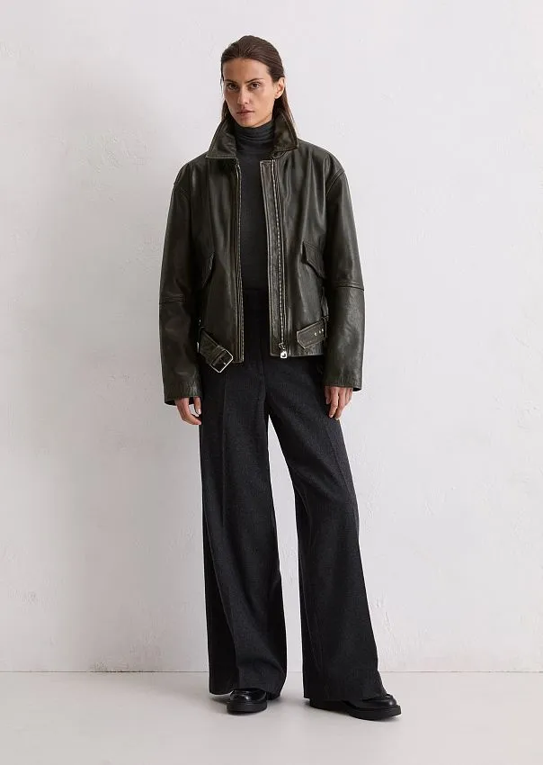 Кожаная куртка Marc o'Polo - фото 1