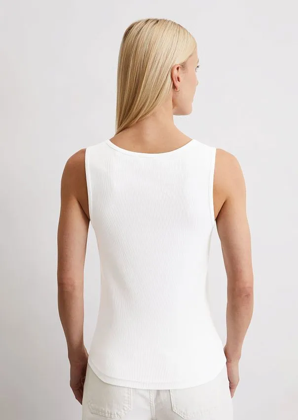 Топ из смесового хлопка Marc o'Polo - фото 2