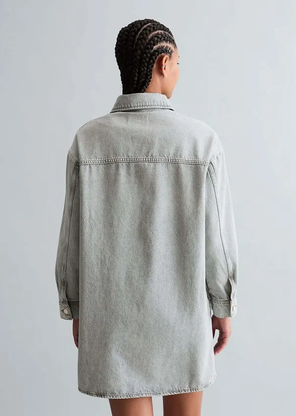 Платье-рубашка из денима Marc o'Polo - фото 3
