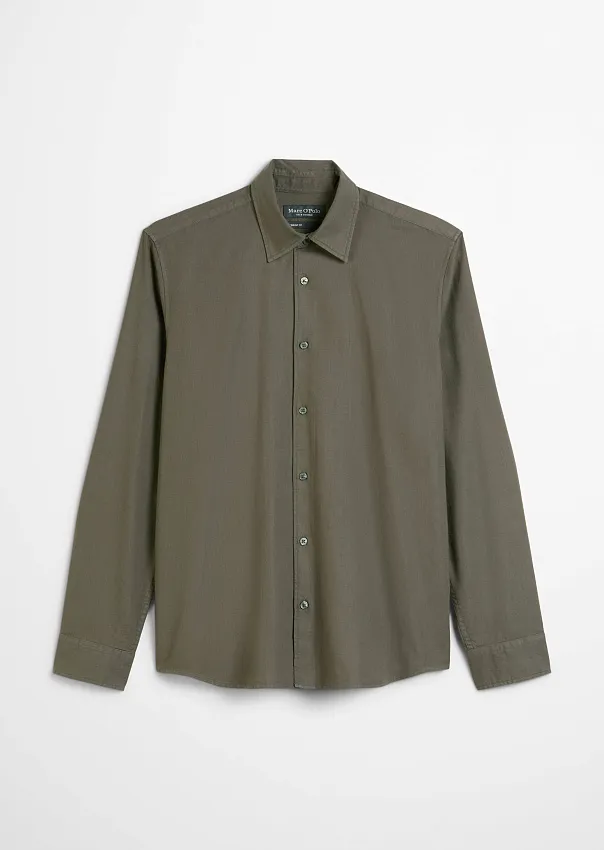 Рубашка из смеси органического хлопка и лиоцелла Marc o'Polo - фото 6