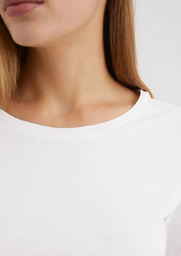 Лонгслив из органической хлопковой ткани Marc o'Polo - фото 4