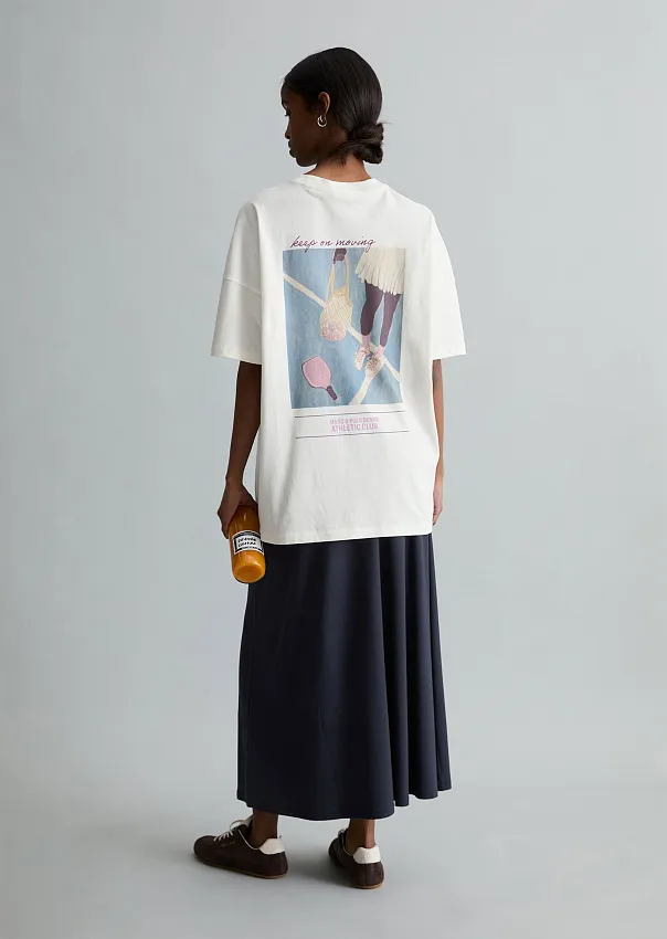 Футболка из плотного джерси