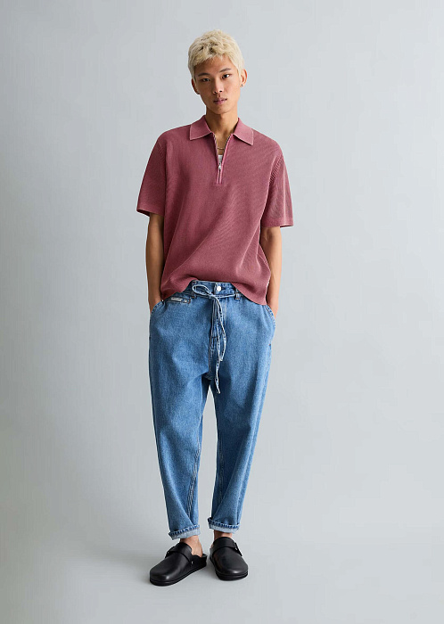 Поло из органического хлопка 
