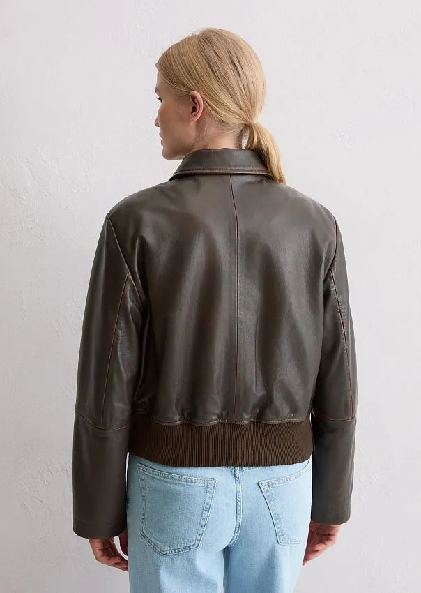 Куртка из натуральной кожи Marc o'Polo - фото 2