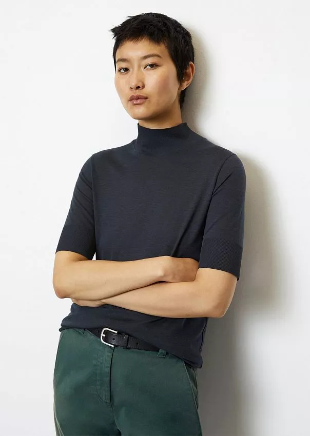 Футболка из смеси хлопка и лиоцелла TENCEL™ Marc o'Polo - фото 1