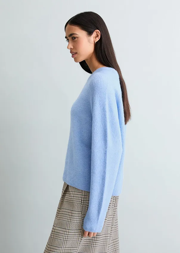 Свитер из смесовой шерсти