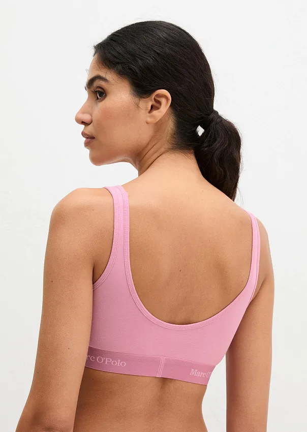 Топ из эластичного хлопка 