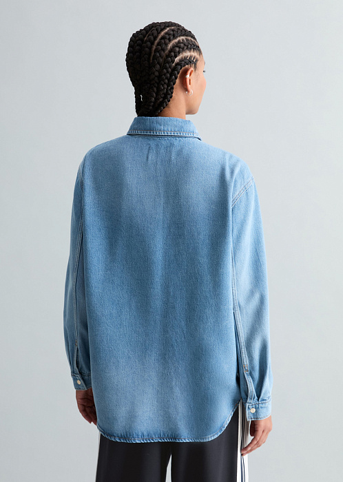 Рубашка из денима