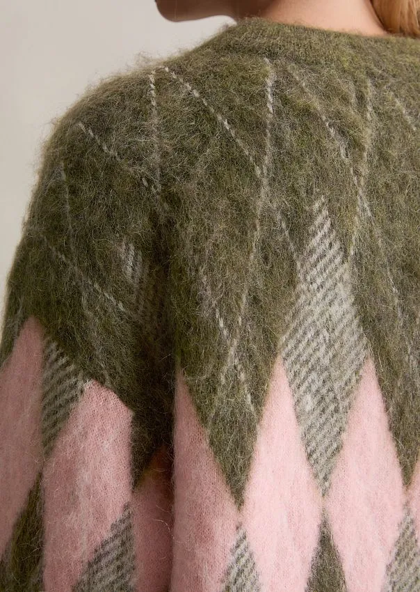 Мягкий свитер из смеси натуральной шерсти и мохера Marc o'Polo - фото 4