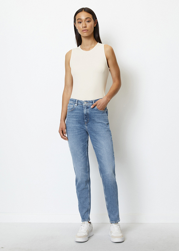 Укороченные джинсы Slim Fit MALA из эластичного органического хлопка Marc o'Polo - фото 1