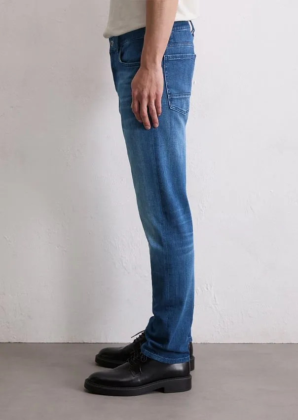 Прямые джинсы KEMI из смесового хлопка Marc o'Polo - фото 5