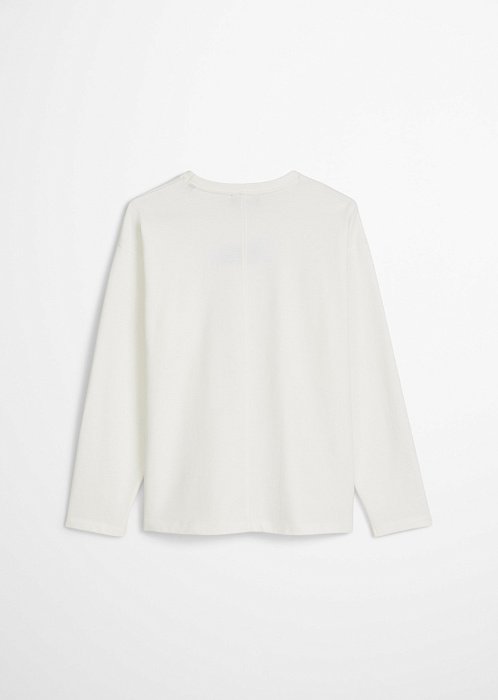 Лонгслив из органического хлопка