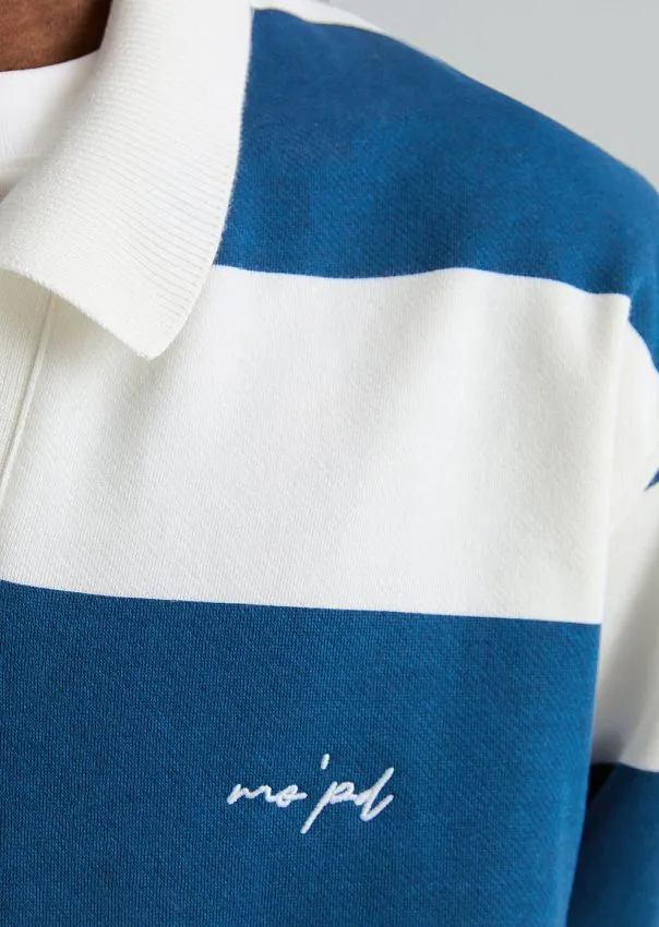 Свитшот-поло из органического хлопка