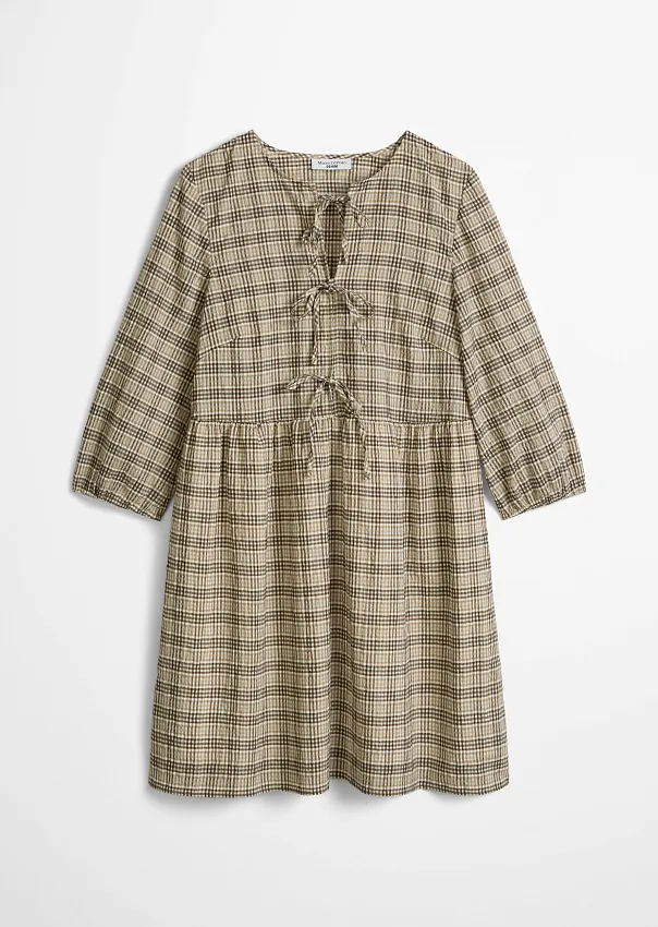 Платье из смесового хлопка