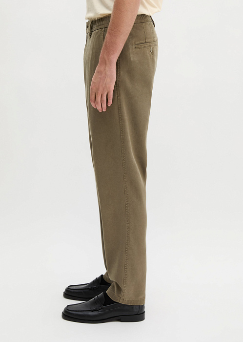 Брюки чиносы из лиоцелла TENCEL™ и органического хлопка