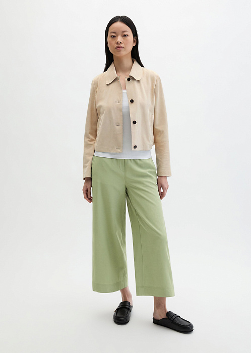 Куртка из натуральной замши