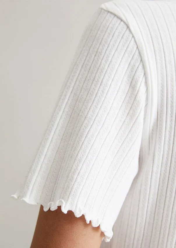 Футболка из органического хлопка и модала Marc o'Polo - фото 4