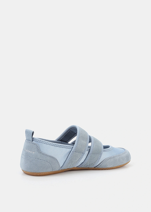 Балетки комбинированные 
