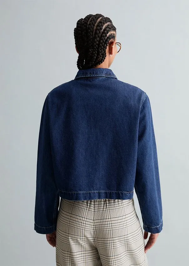 Рубашка-поло из денима Marc o'Polo - фото 2