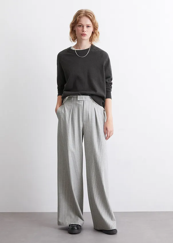 Джемпер из смесового хлопка