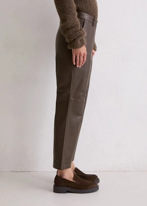 Кожаные брюки Marc o'Polo - фото 5