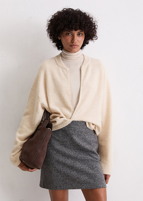 Кардиган на молнии