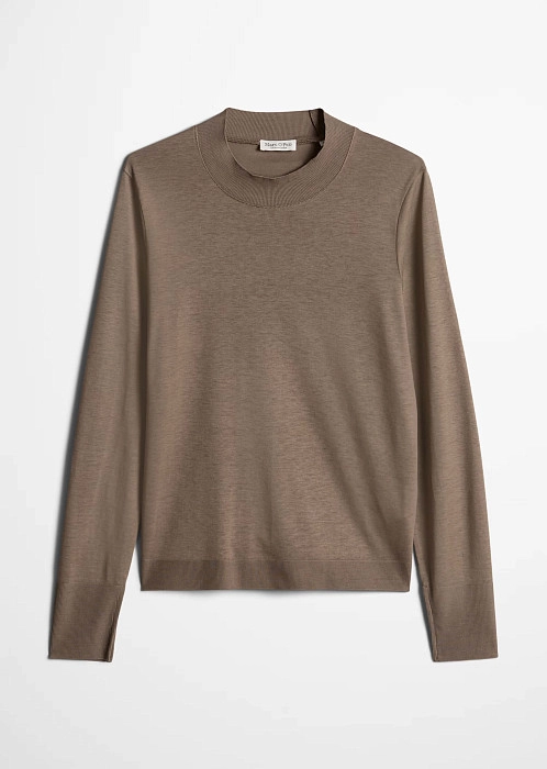 Лонгслив из смеси лиоцелла TENCEL™ и хлопка