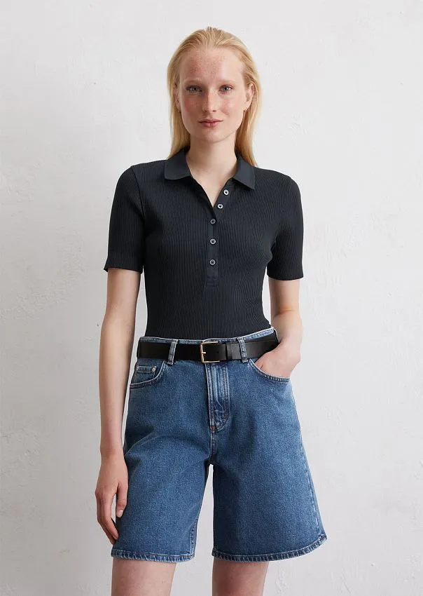 Поло из смесового хлопка Marc o'Polo - фото 1