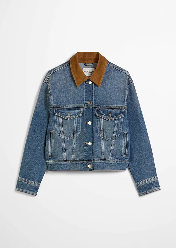 Куртка джинсовая из органического хлопка и вискозы Marc o'Polo - фото 6