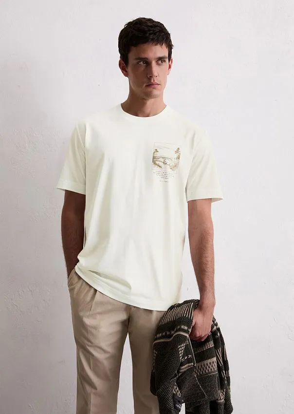 Футболка прямого кроя из органического хлопка Marc o'Polo - фото 1