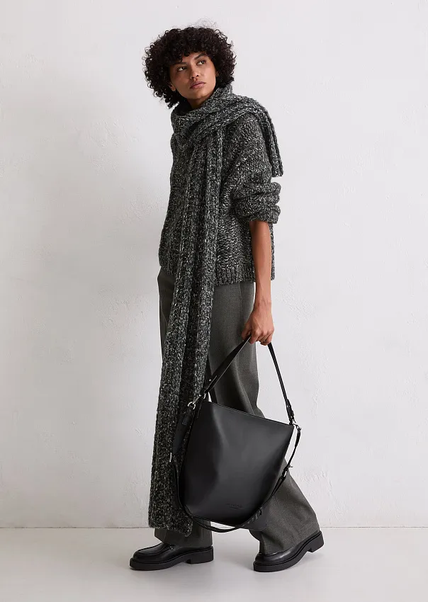 Сумка хобо из экокожи Marc o'Polo - фото 3