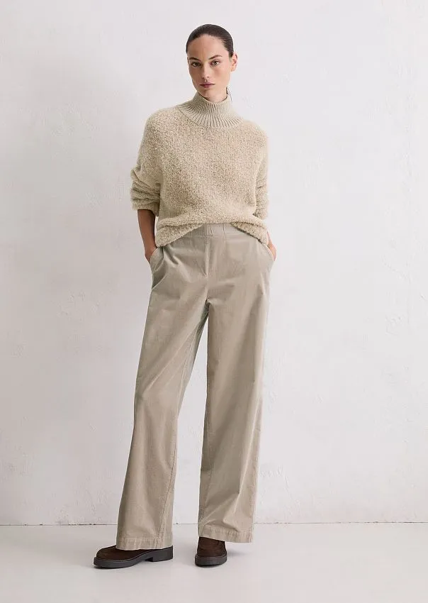 Свитер из смесовой буклированной пряжи Marc o'Polo - фото 3