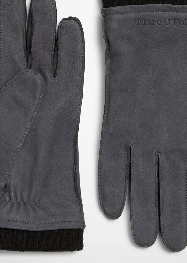 Кожаные перчатки с вязаными манжетами Marc o'Polo - фото 2