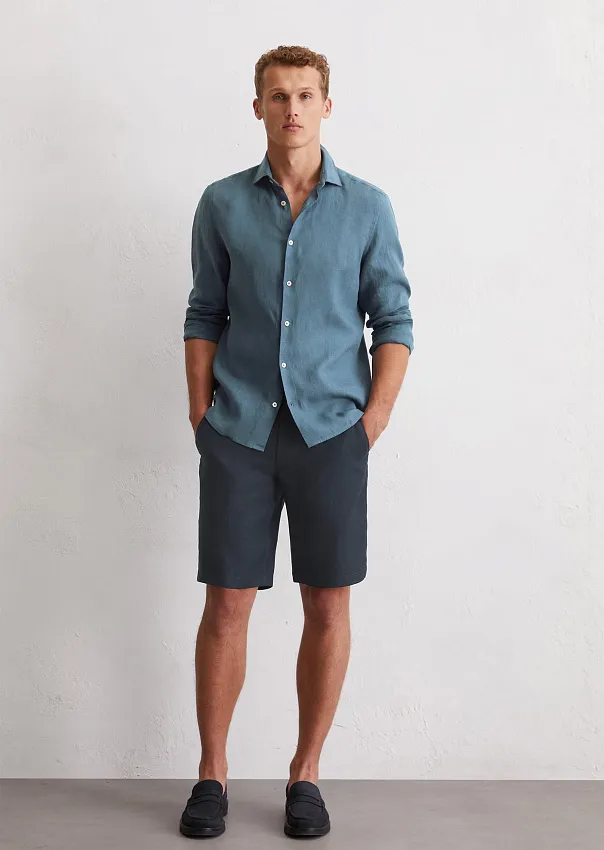 Шорты RESO из чистого льна Marc o'Polo - фото 1