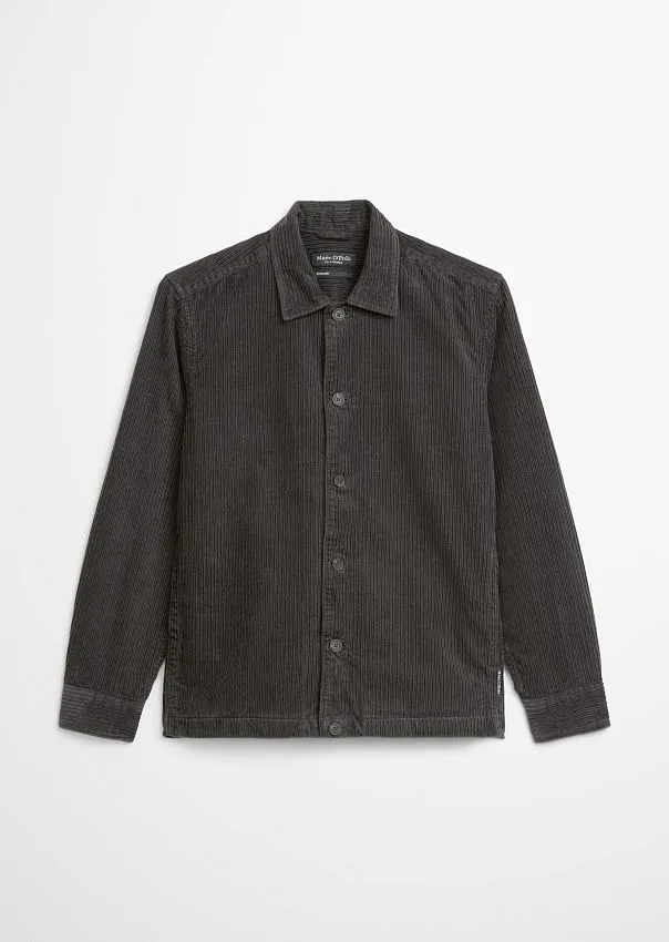 Вельветовая верхняя рубашка с широкой ребристой текстурой Marc o'Polo - фото 6