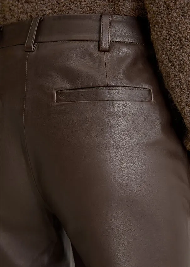 Кожаные брюки Marc o'Polo - фото 4