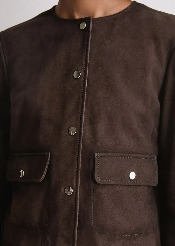 Куртка из натуральной замши Marc o'Polo - фото 4