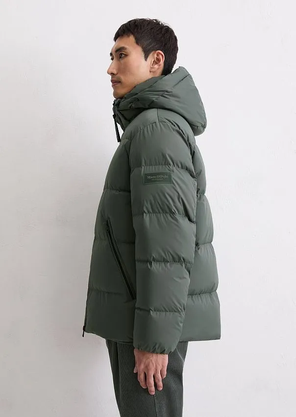 Стеганый пуховик со съемным капюшоном Marc o'Polo - фото 5