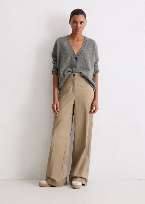 Кардиган из пушистой шерсти
