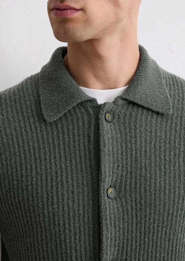 Кардиган из шерсти и хлопка Marc o'Polo - фото 4