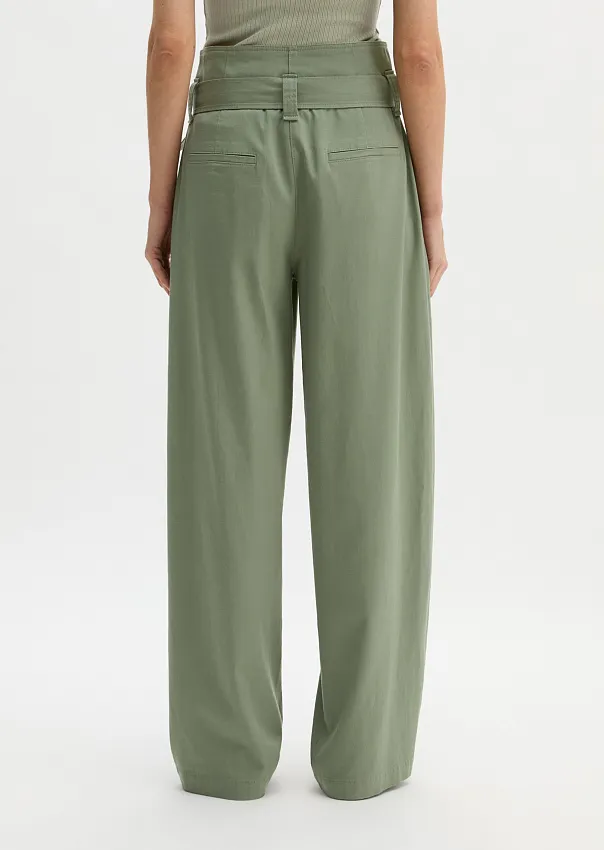 Брюки из органического хлопка и лиоцелла 