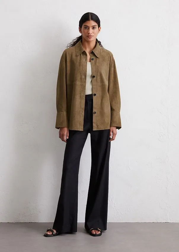 Рубашка из натуральной замши Marc o'Polo - фото 1