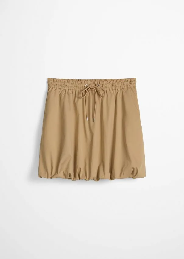 Юбка-баллон из смесового хлопка