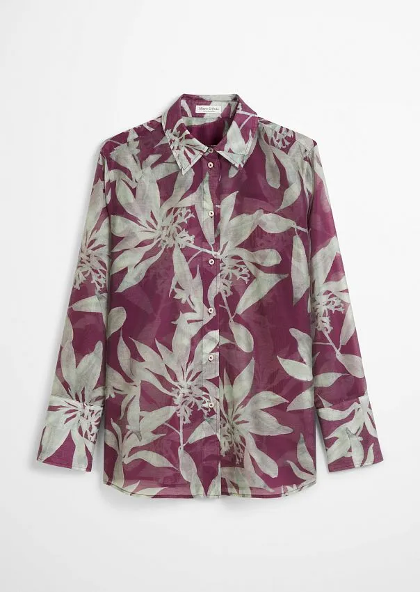 Рубашка из лиоцелла Marc o'Polo - фото 6