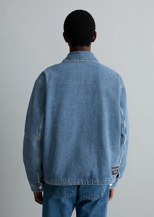 Куртка джинсовая из волокон листьев ананаса