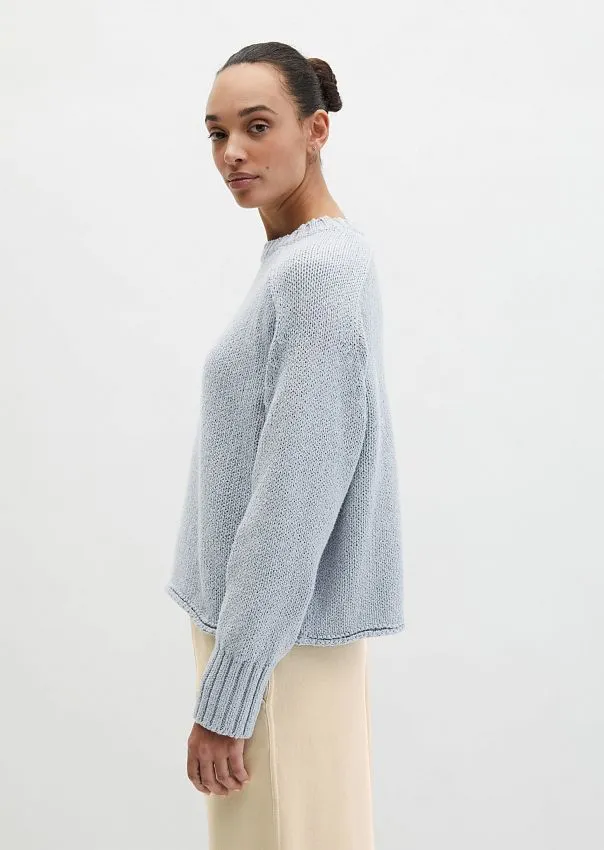 Свитер из смесового хлопка