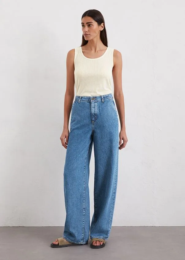 Джинсы широкие LUMA из лиоцелла и органического хлопка Marc o'Polo - фото 1