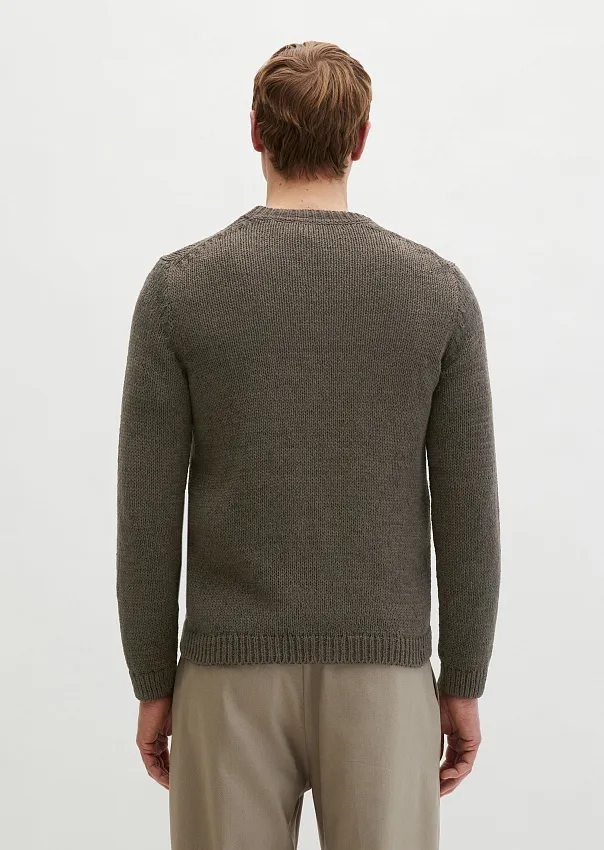 Свитер из смесового хлопка 