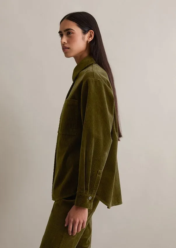 Рубашка из вельвета 
 Marc o'Polo - фото 5